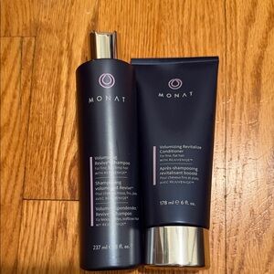 MONAT Volumizing Revive Shampoo and Conditioner Set - Black